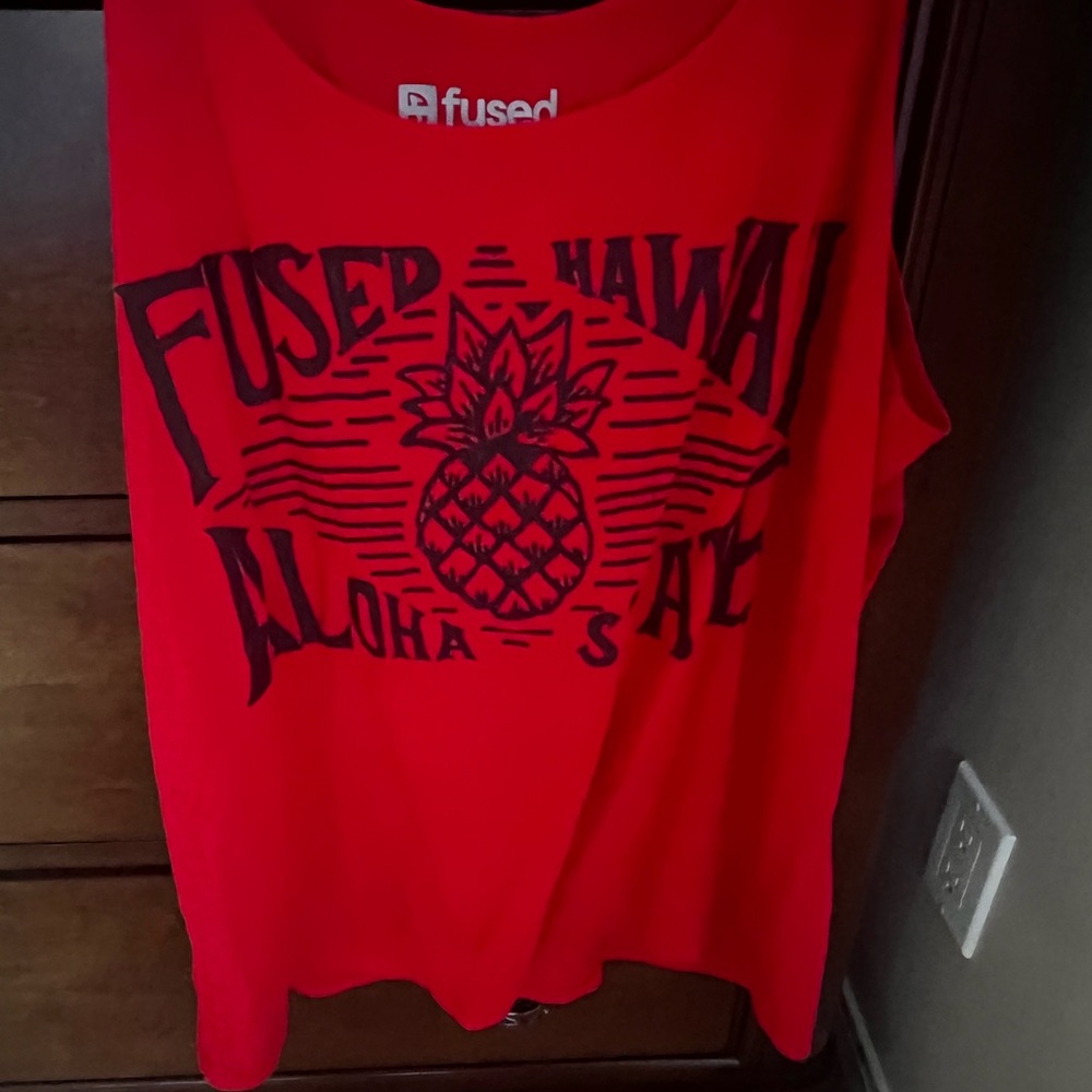 Fused Hawaii tank top